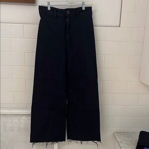 Zara Blue Wide Leg Pants Jumpsuit Collection